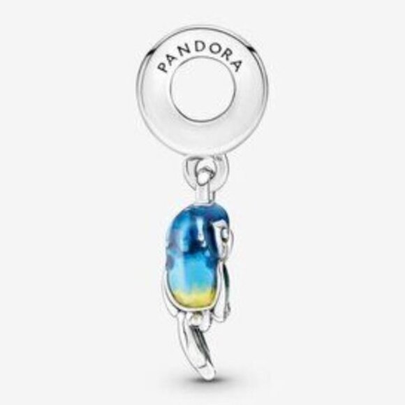 Pandora Jungle Paradise Parrot Dangle Chart - Picture 2 of 5